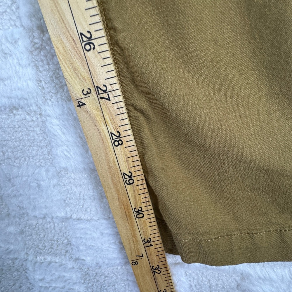 Orvis Mens Five Pocket Straight Leg Pants Brown Khaki Trust Your Fly 36x34 - Picture 4 of 13